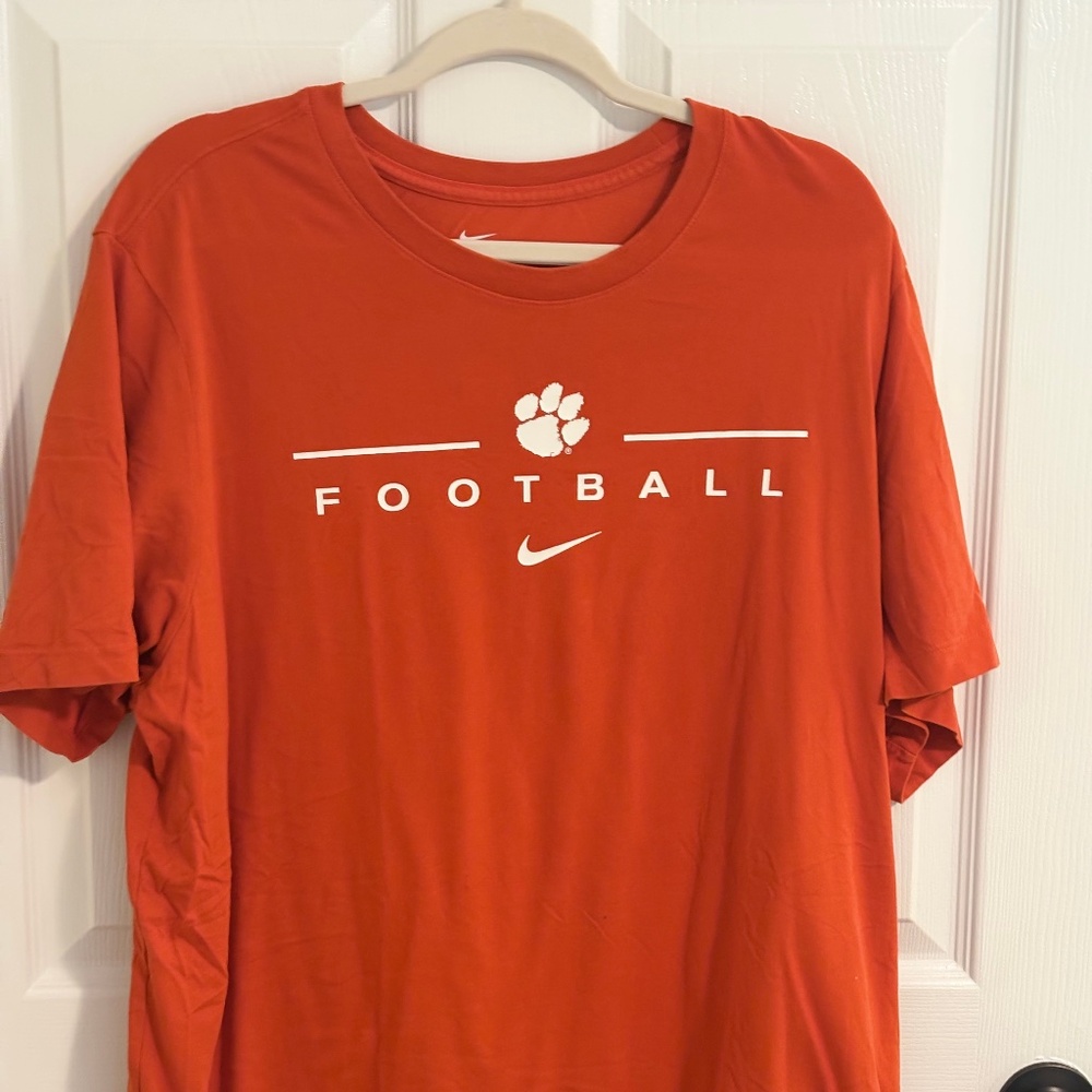 Clemson University Nike Football T-Shirt- XXL